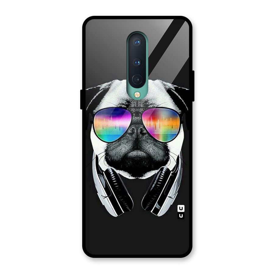 Rainbow Dog Swag Glass Back Case for OnePlus 8