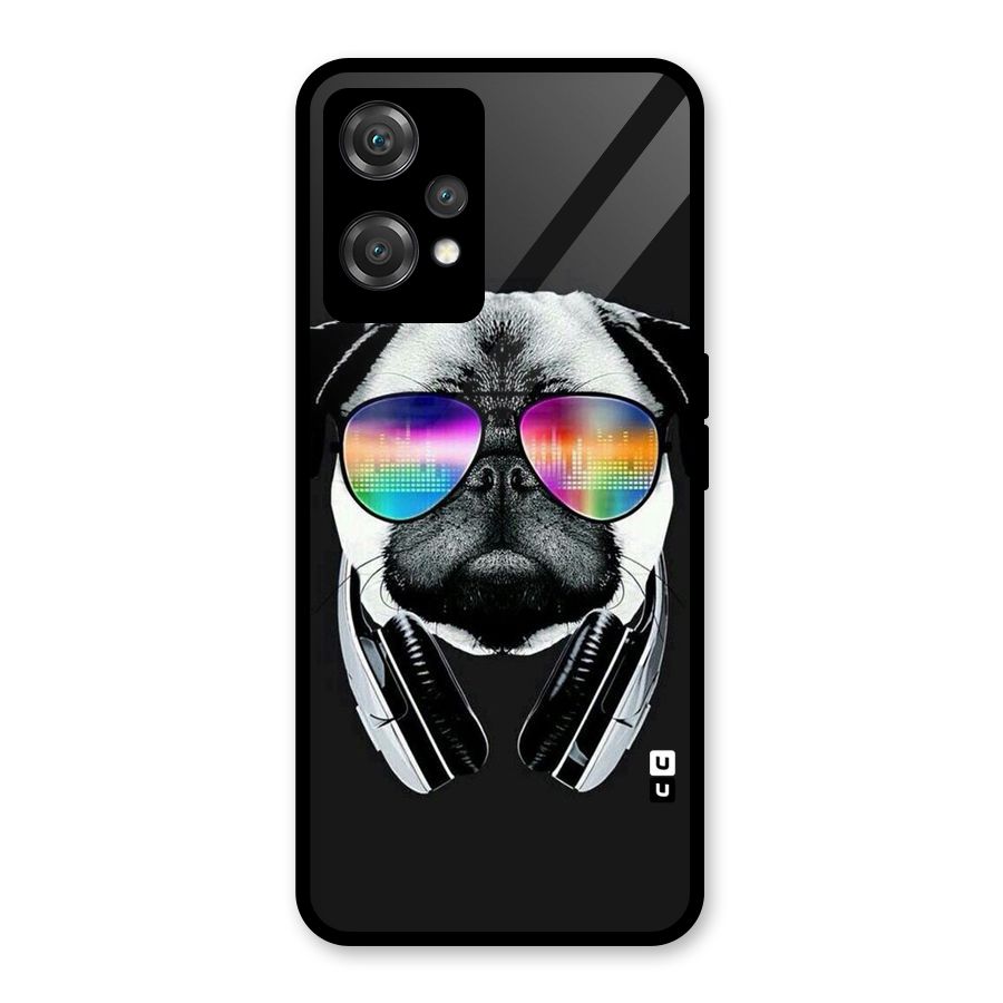 Rainbow Dog Swag Glass Back Case for OnePlus Nord CE 2 Lite 5G
