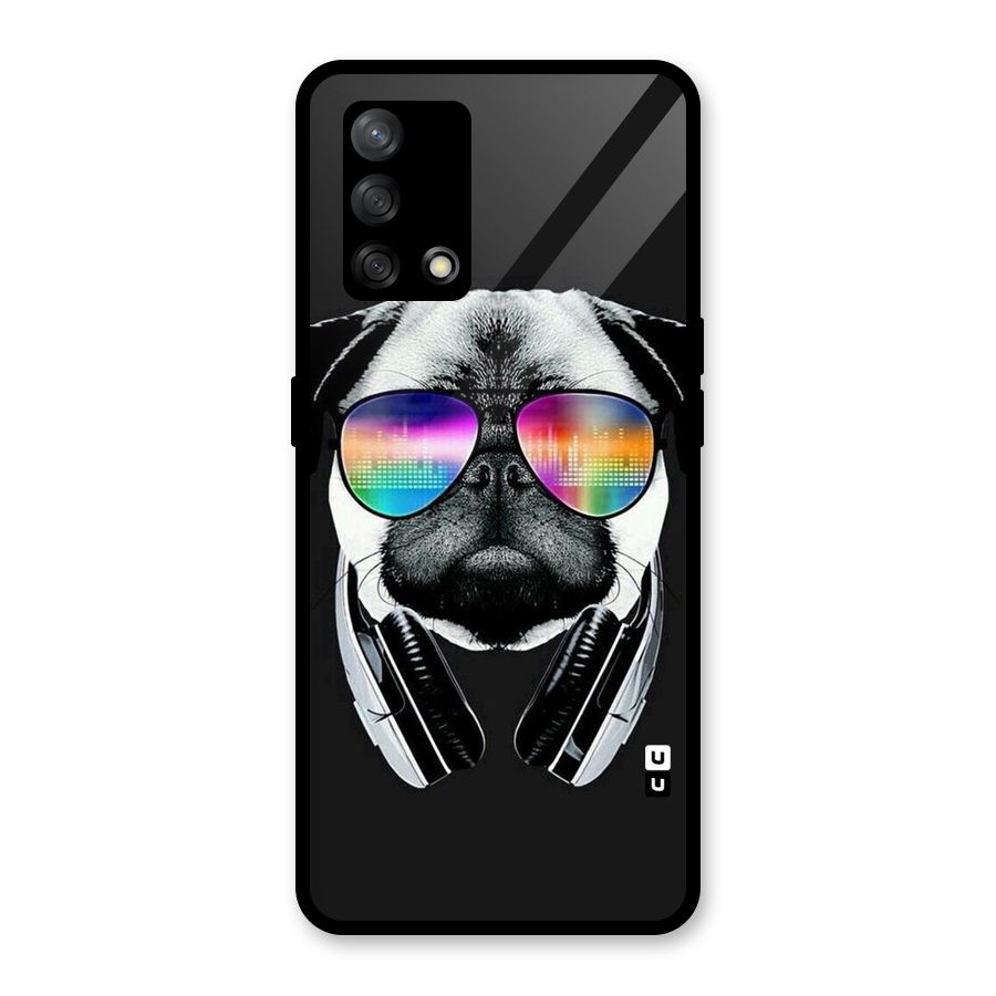 Rainbow Dog Swag Glass Back Case for Oppo F19