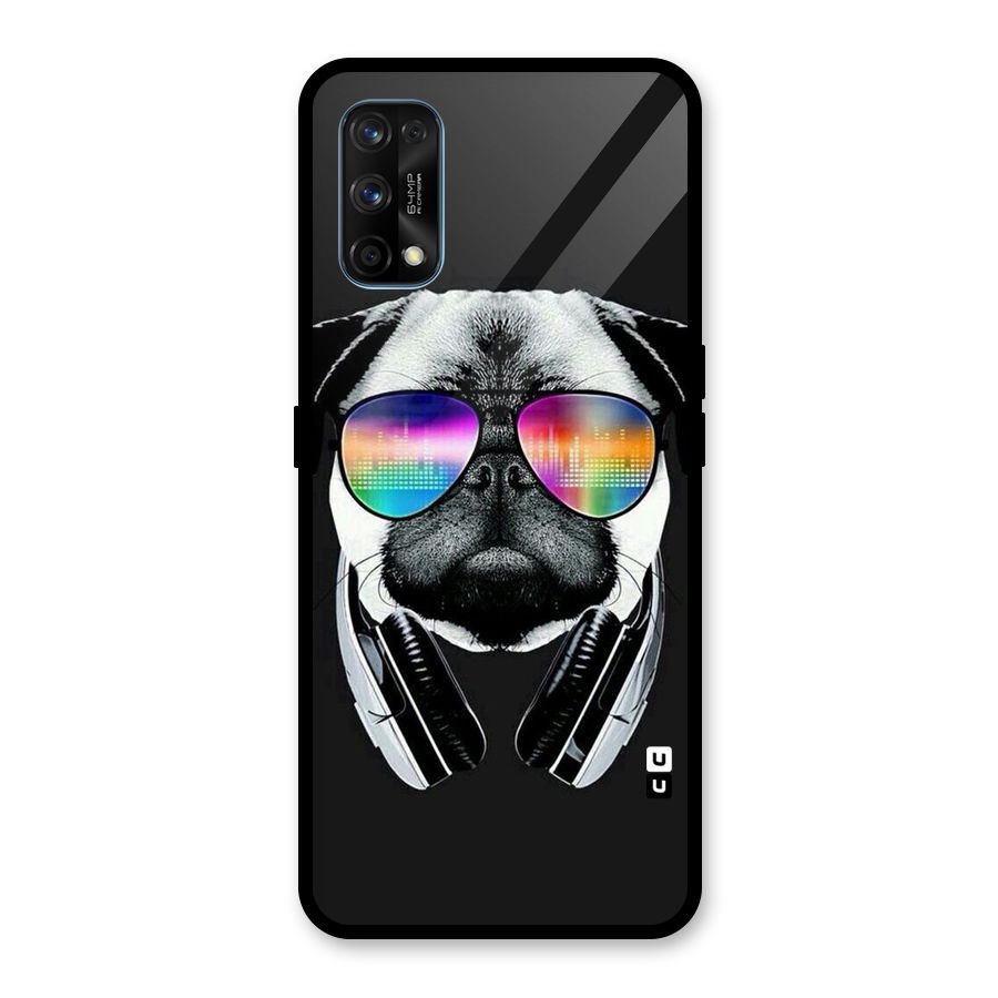 Rainbow Dog Swag Glass Back Case for Realme 7 Pro