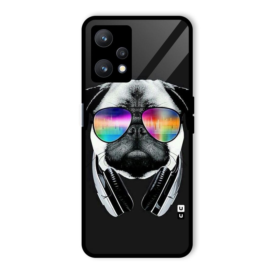 Rainbow Dog Swag Glass Back Case for Realme 9 Pro 5G