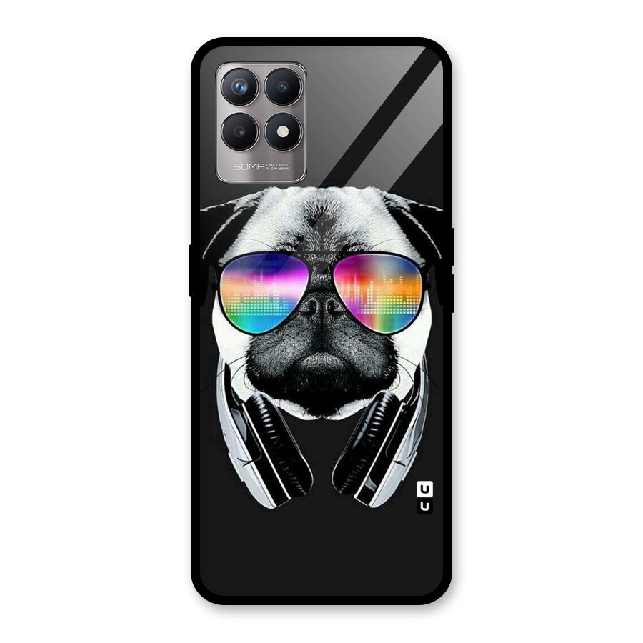 Rainbow Dog Swag Glass Back Case for Realme Narzo 50