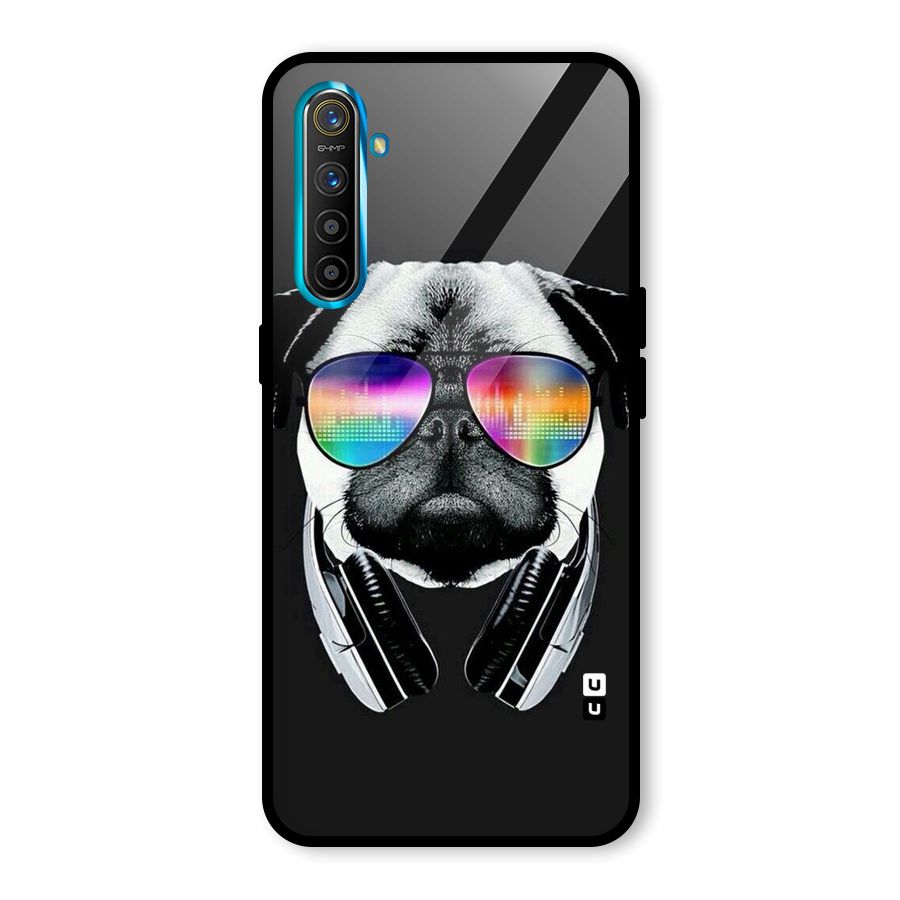Rainbow Dog Swag Glass Back Case for Realme X2