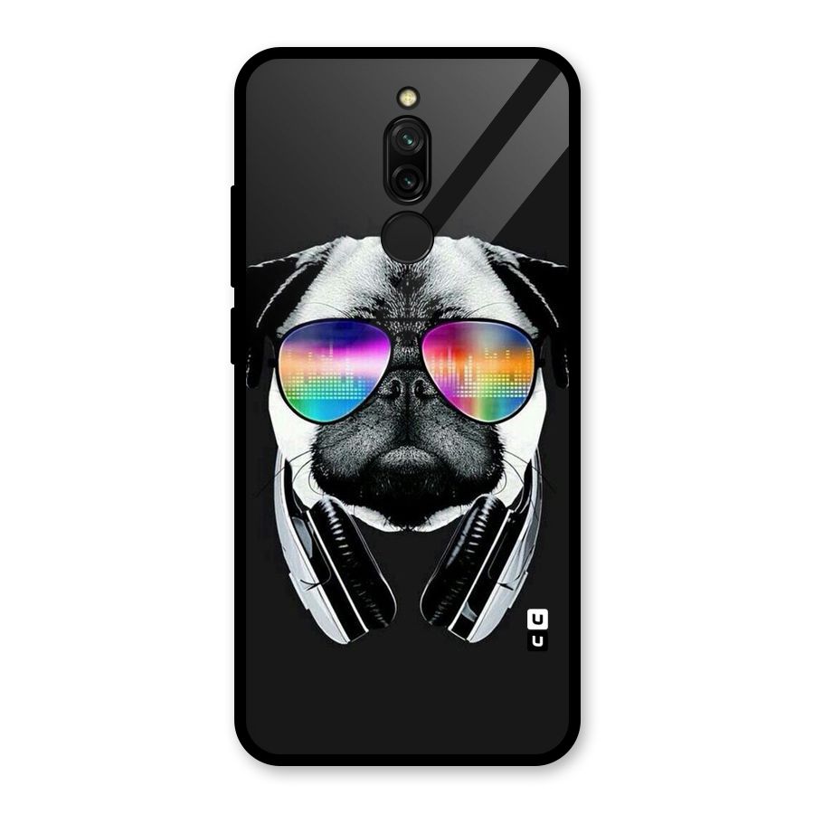 Rainbow Dog Swag Glass Back Case for Redmi 8