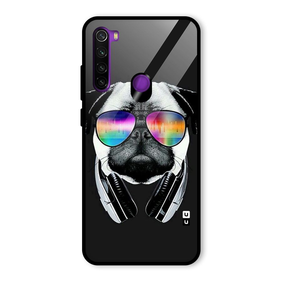 Rainbow Dog Swag Glass Back Case for Redmi Note 8