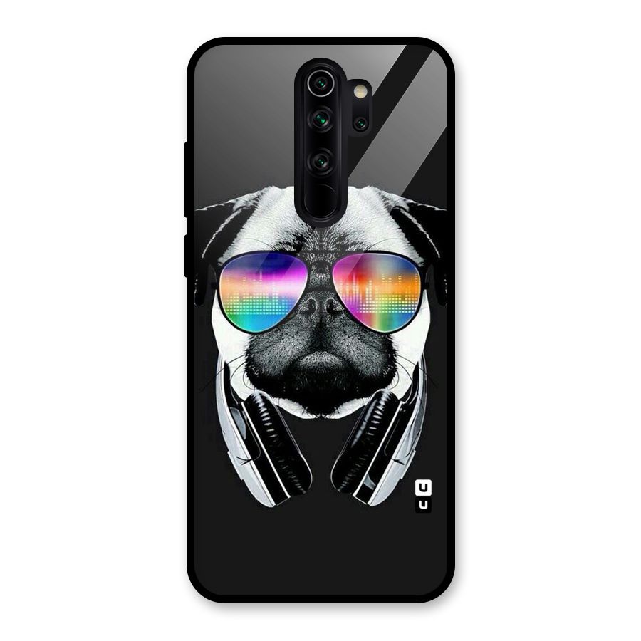 Rainbow Dog Swag Glass Back Case for Redmi Note 8 Pro