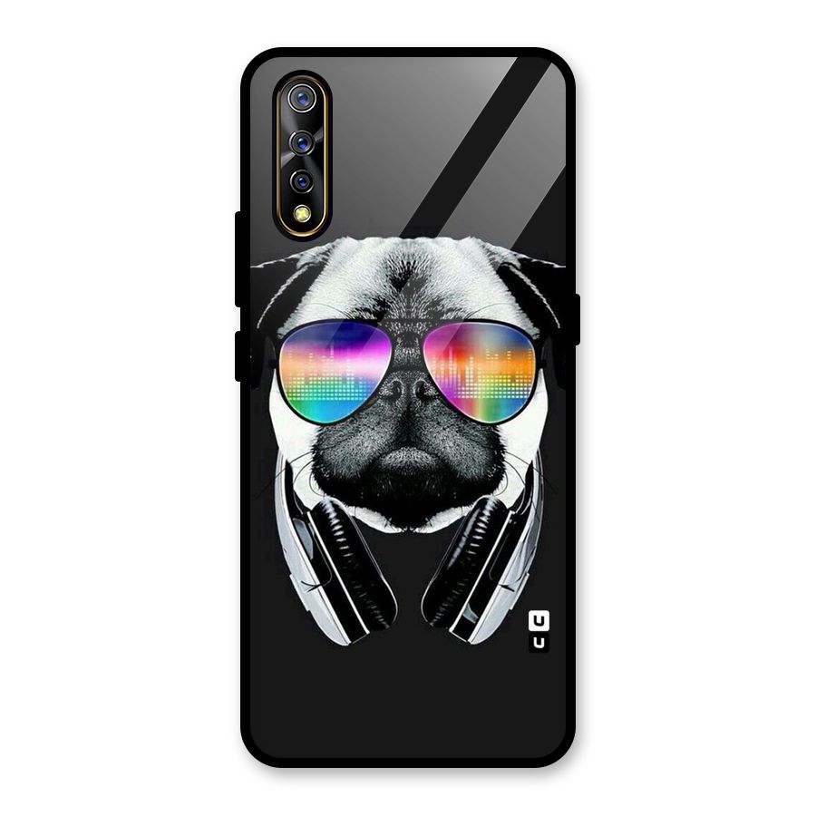 Rainbow Dog Swag Glass Back Case for Vivo S1