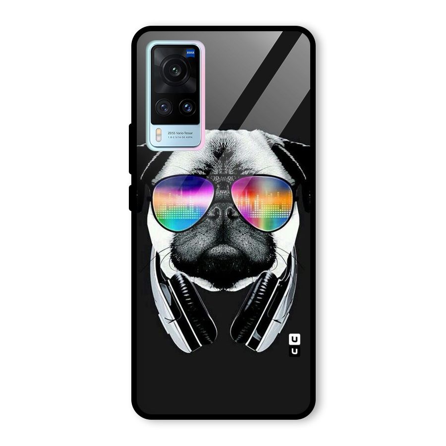 Rainbow Dog Swag Glass Back Case for Vivo X60