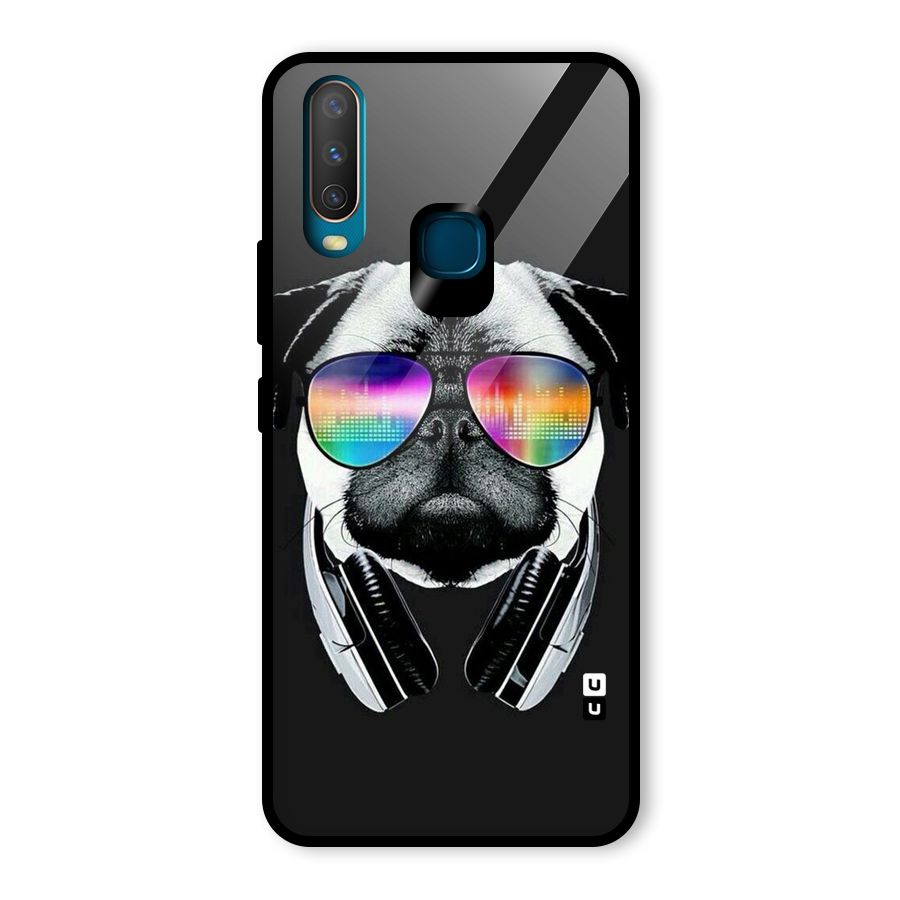Rainbow Dog Swag Glass Back Case for Vivo Y17