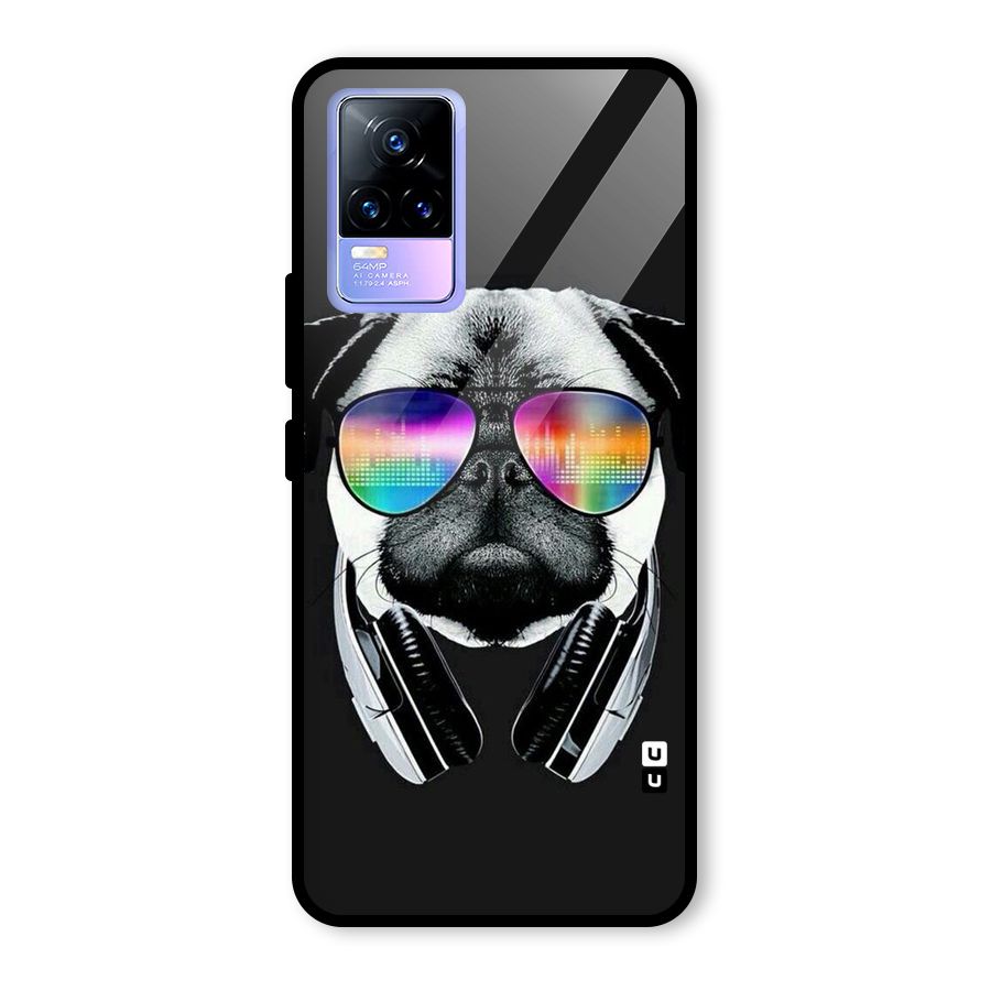 Rainbow Dog Swag Glass Back Case for Vivo Y73