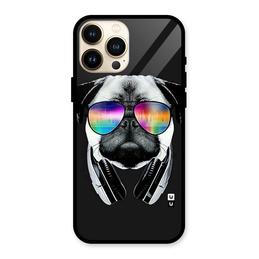 Rainbow Dog Swag Glass Back Case for iPhone 13 Pro Max