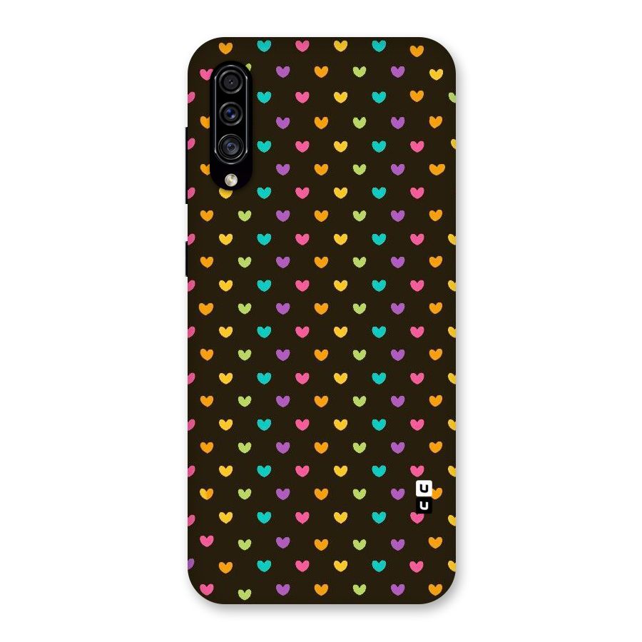 Rainbow Hearts Back Case for Galaxy A30s