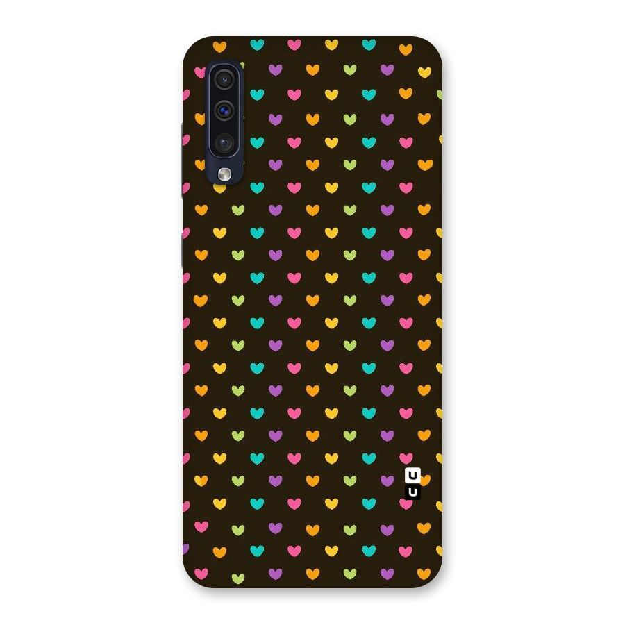 Rainbow Hearts Back Case for Galaxy A50s