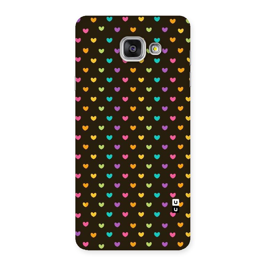 Rainbow Hearts Back Case for Galaxy A7 2016
