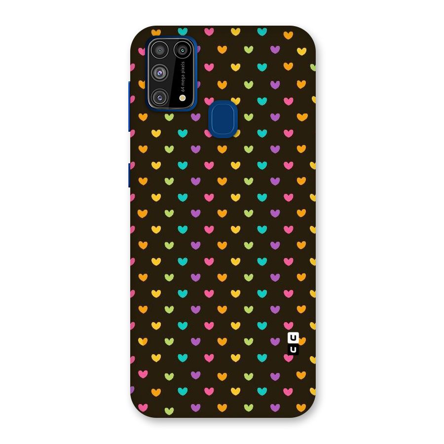 Rainbow Hearts Back Case for Galaxy F41