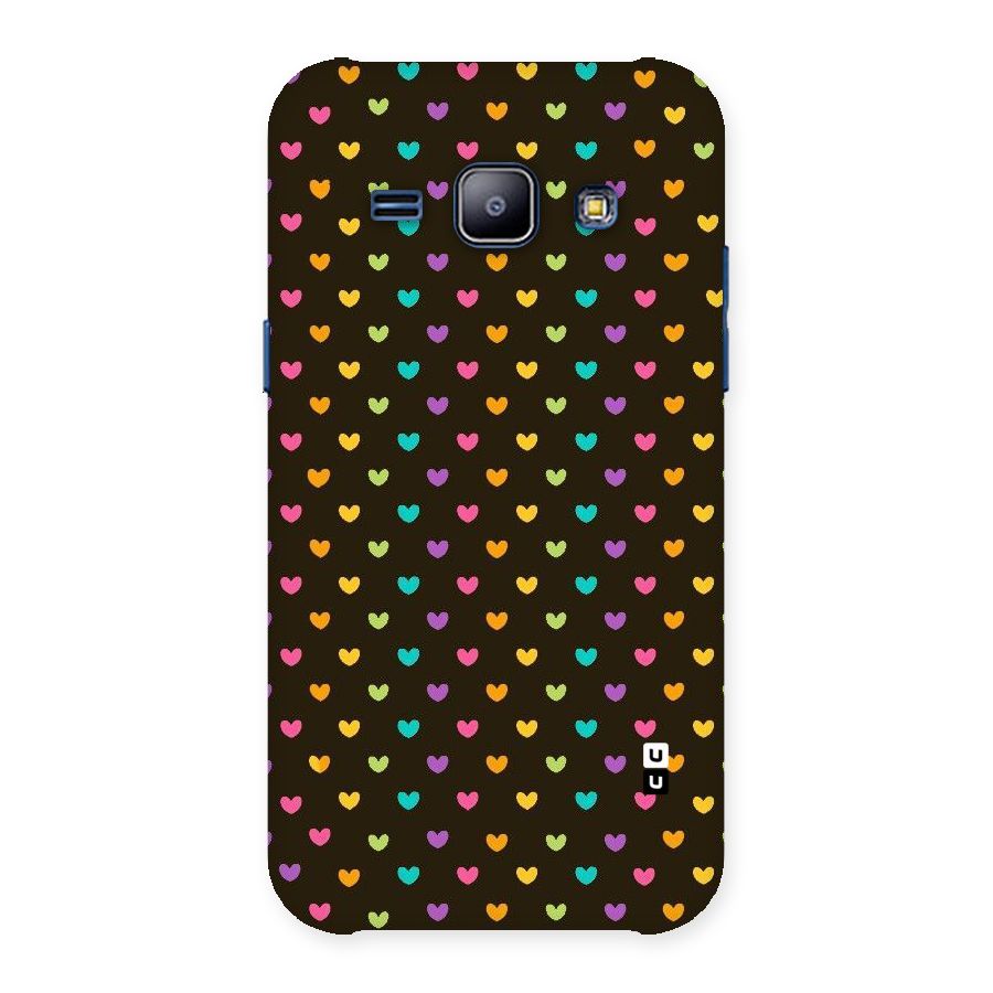 Rainbow Hearts Back Case for Galaxy J1