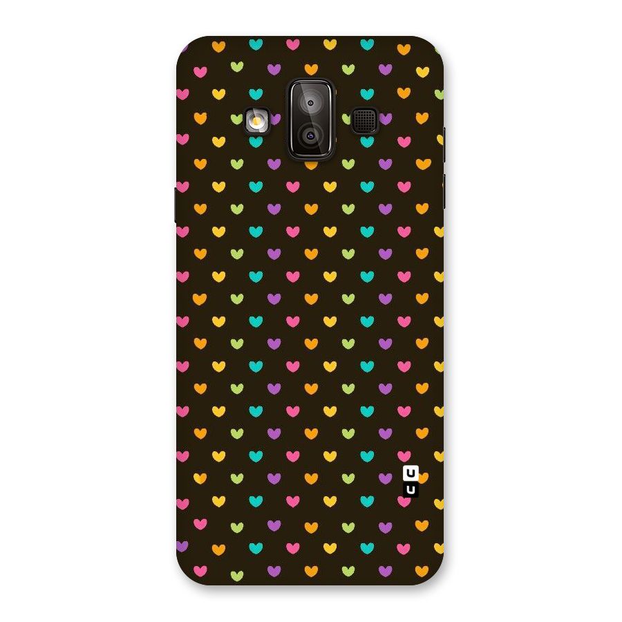 Rainbow Hearts Back Case for Galaxy J7 Duo
