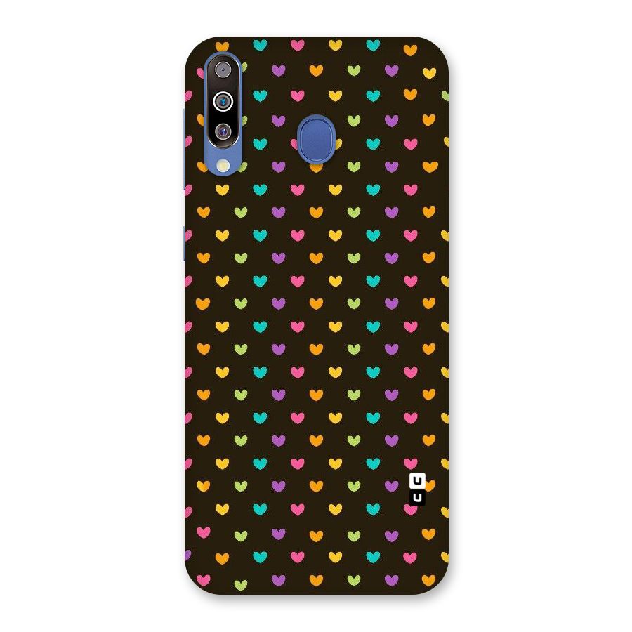Rainbow Hearts Back Case for Galaxy M30
