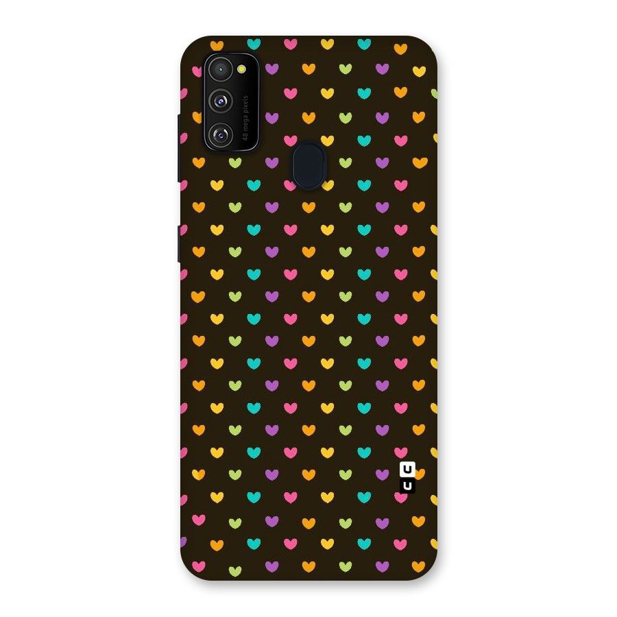 Rainbow Hearts Back Case for Galaxy M30s