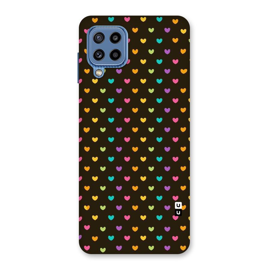 Rainbow Hearts Back Case for Galaxy M32