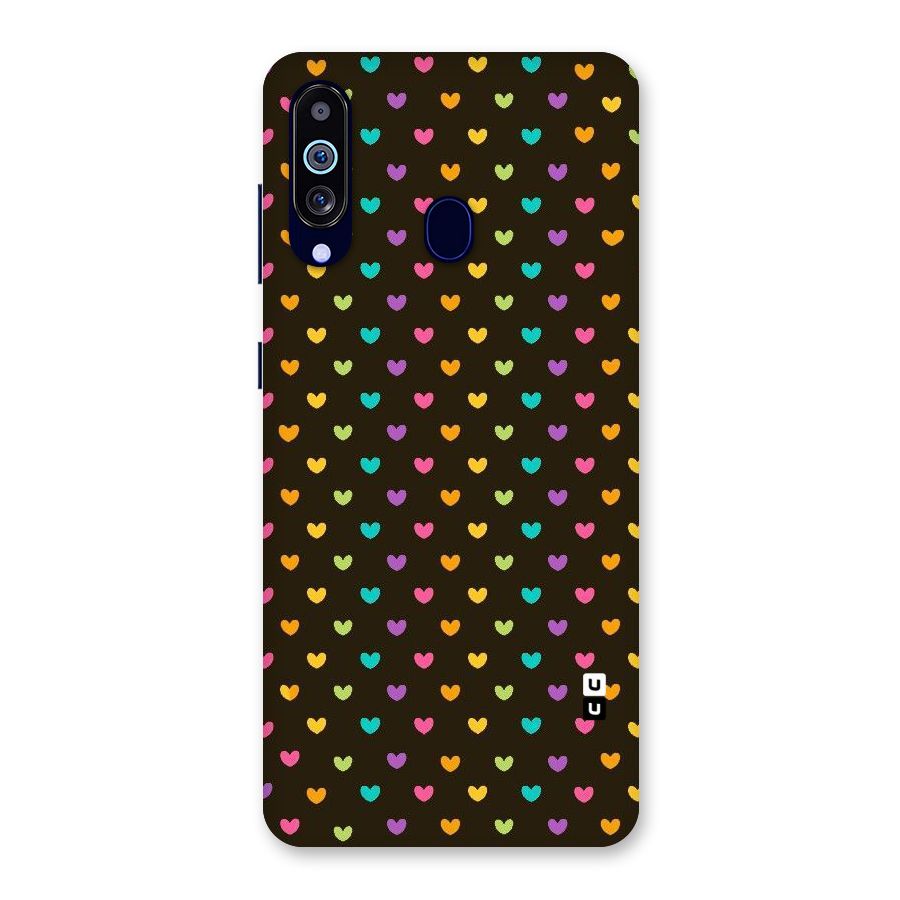 Rainbow Hearts Back Case for Galaxy M40