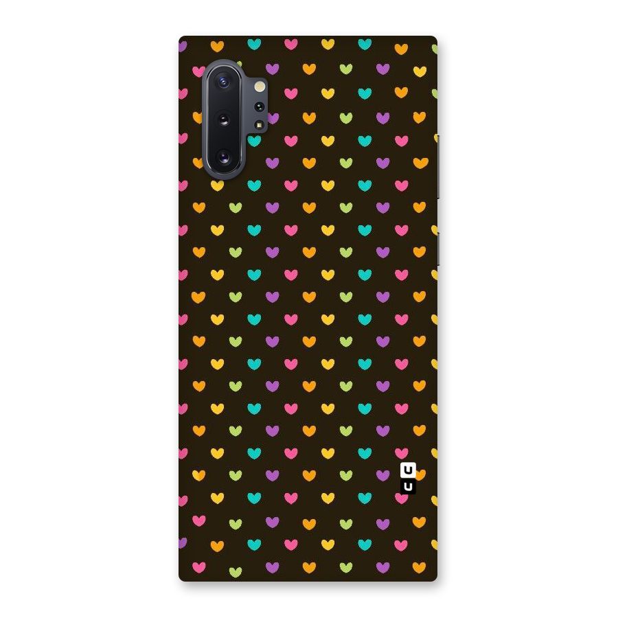 Rainbow Hearts Back Case for Galaxy Note 10 Plus