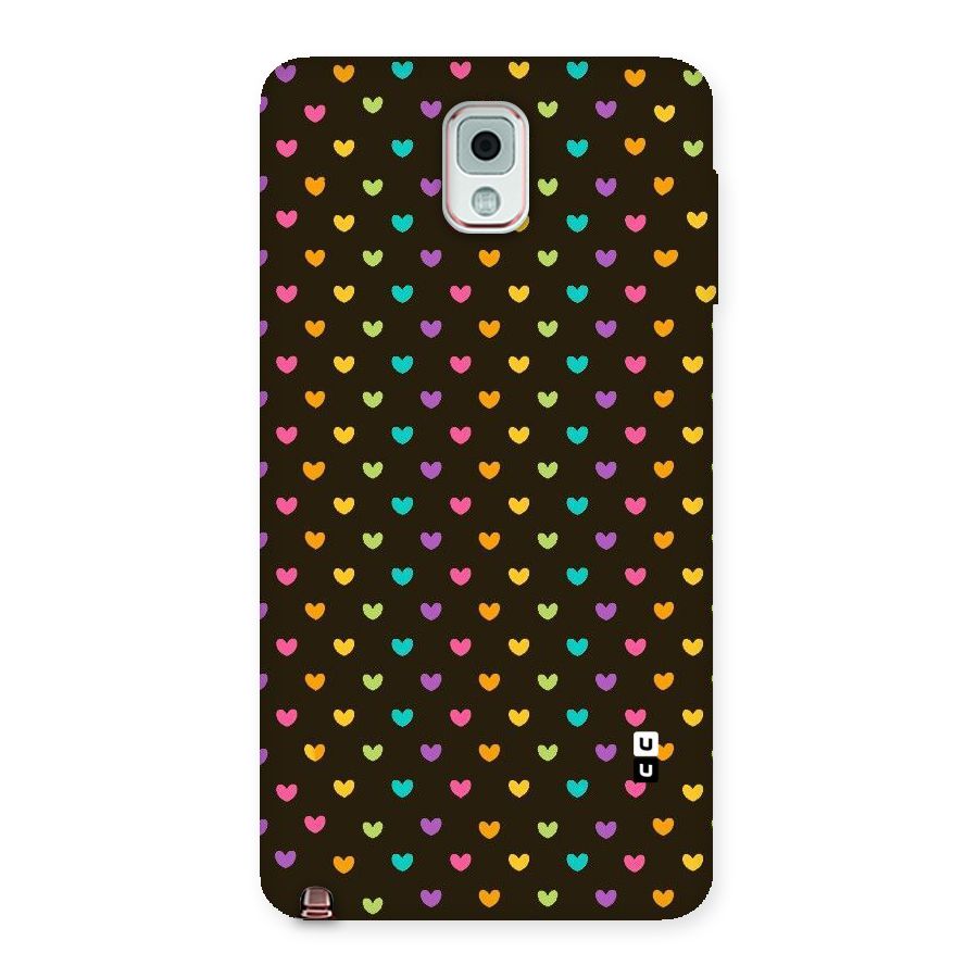 Rainbow Hearts Back Case for Galaxy Note 3