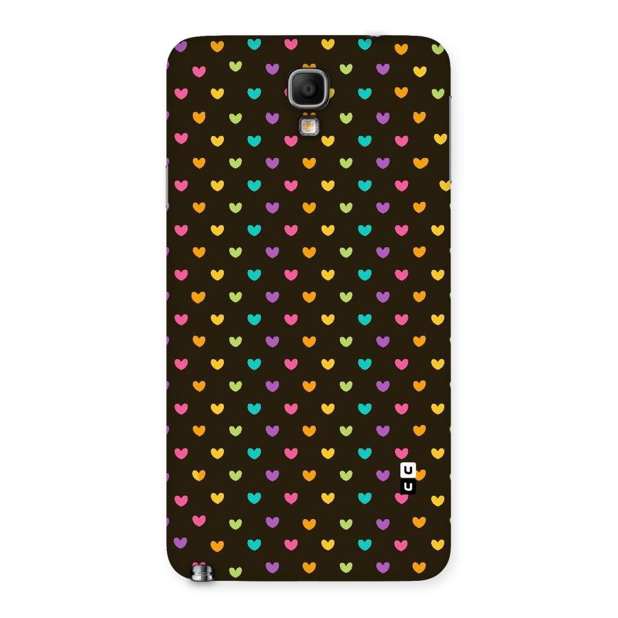 Rainbow Hearts Back Case for Galaxy Note 3 Neo