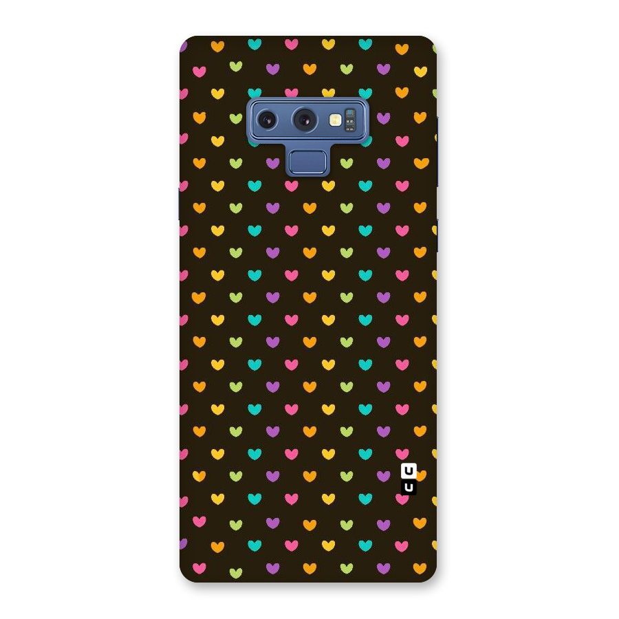 Rainbow Hearts Back Case for Galaxy Note 9