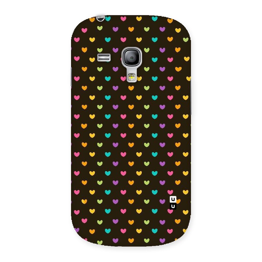 Rainbow Hearts Back Case for Galaxy S3 Mini