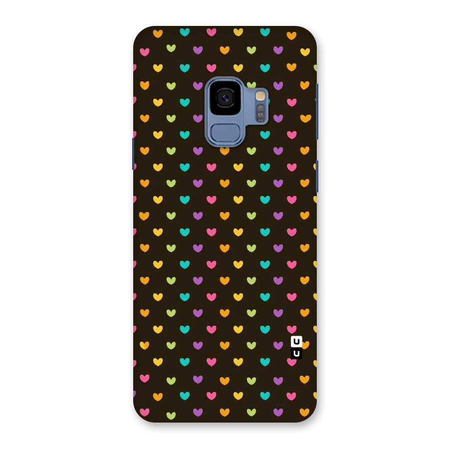 Rainbow Hearts Back Case for Galaxy S9