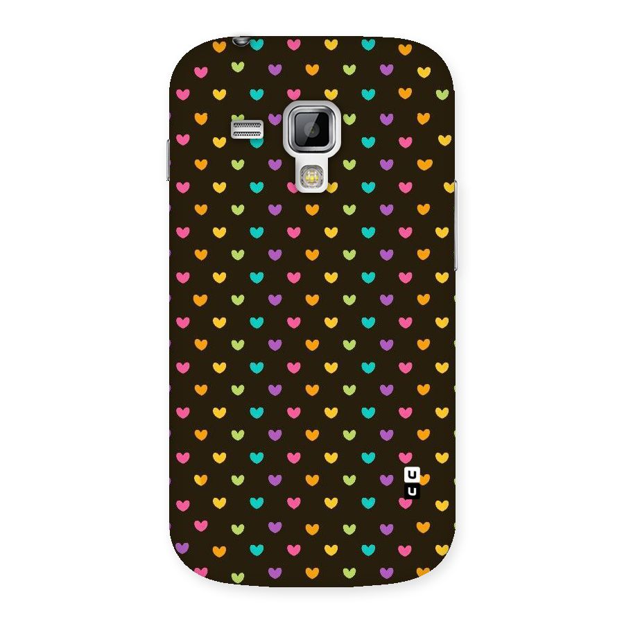 Rainbow Hearts Back Case for Galaxy S Duos