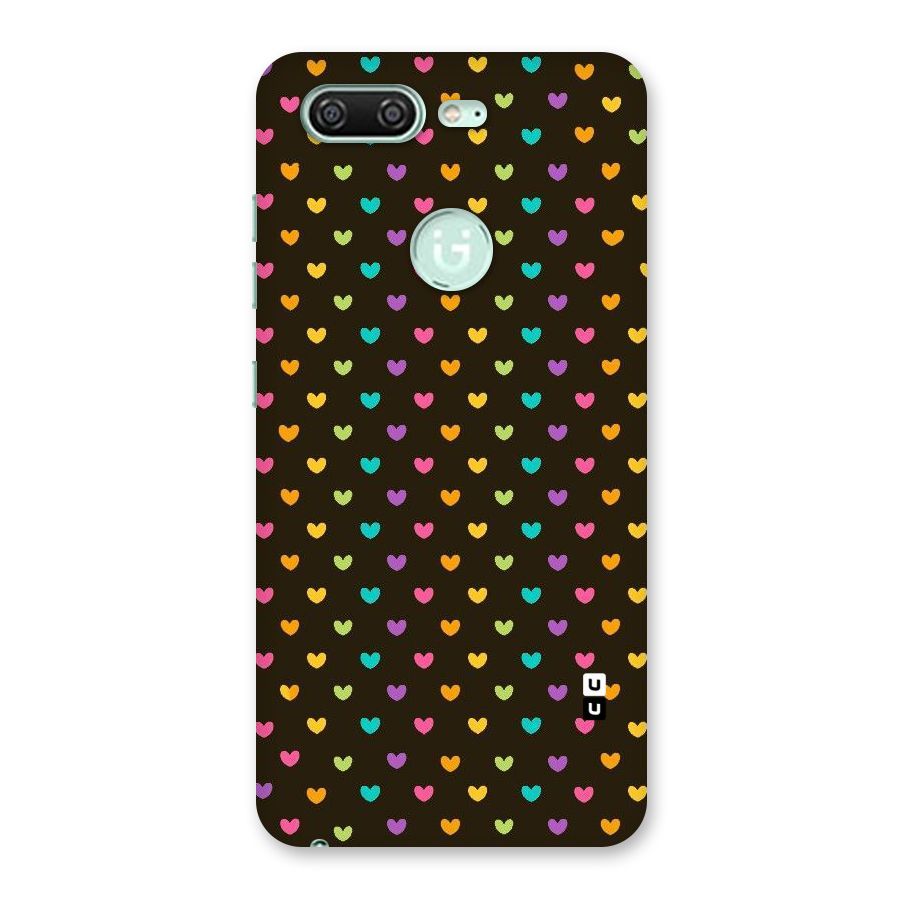 Rainbow Hearts Back Case for Gionee S10