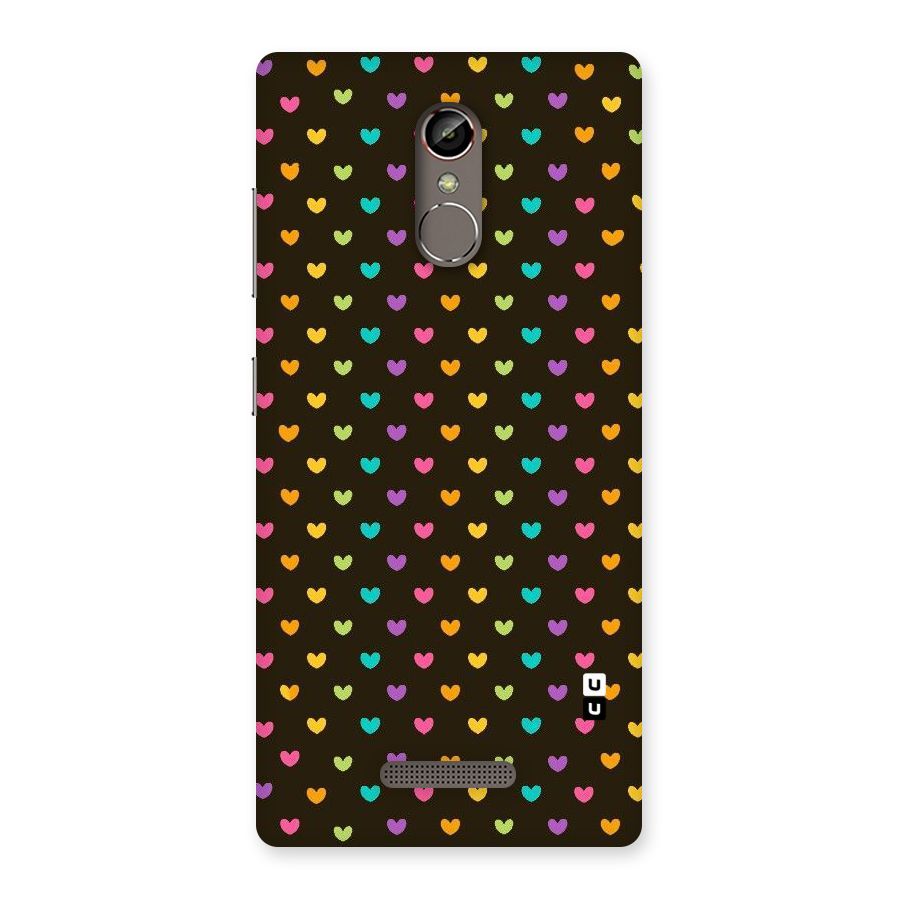 Rainbow Hearts Back Case for Gionee S6s