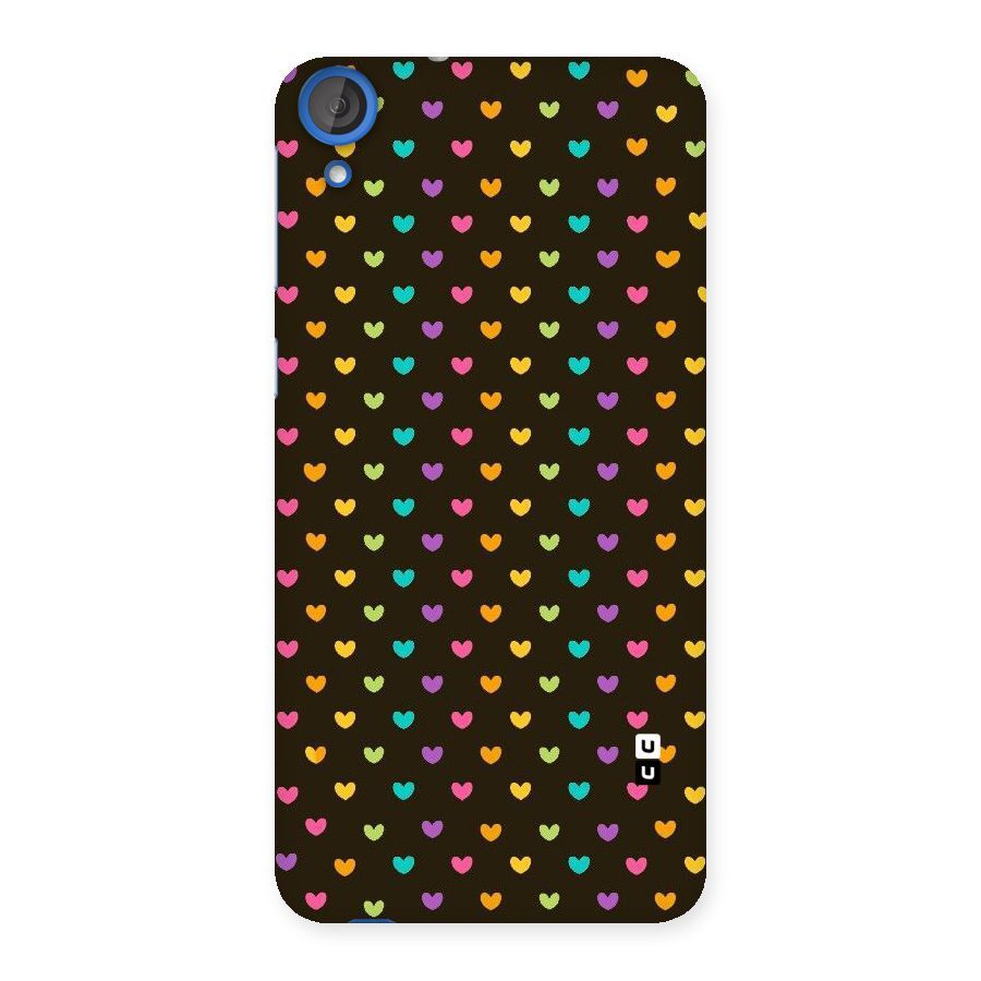 Rainbow Hearts Back Case for HTC Desire 820