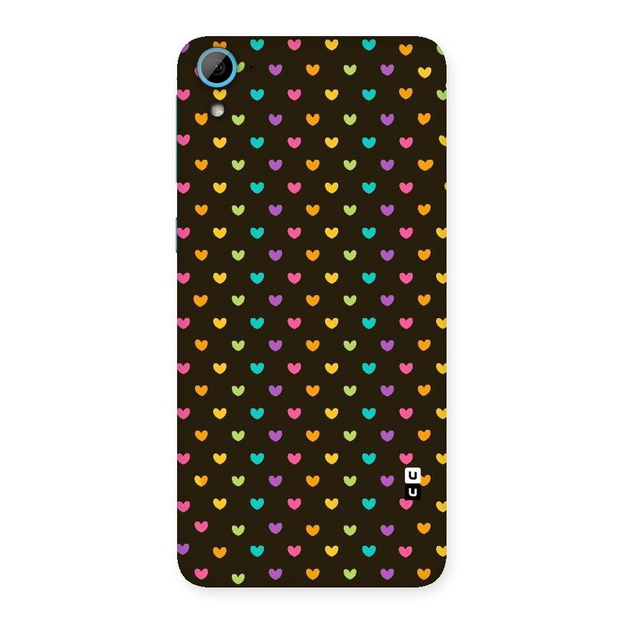 Rainbow Hearts Back Case for HTC Desire 826