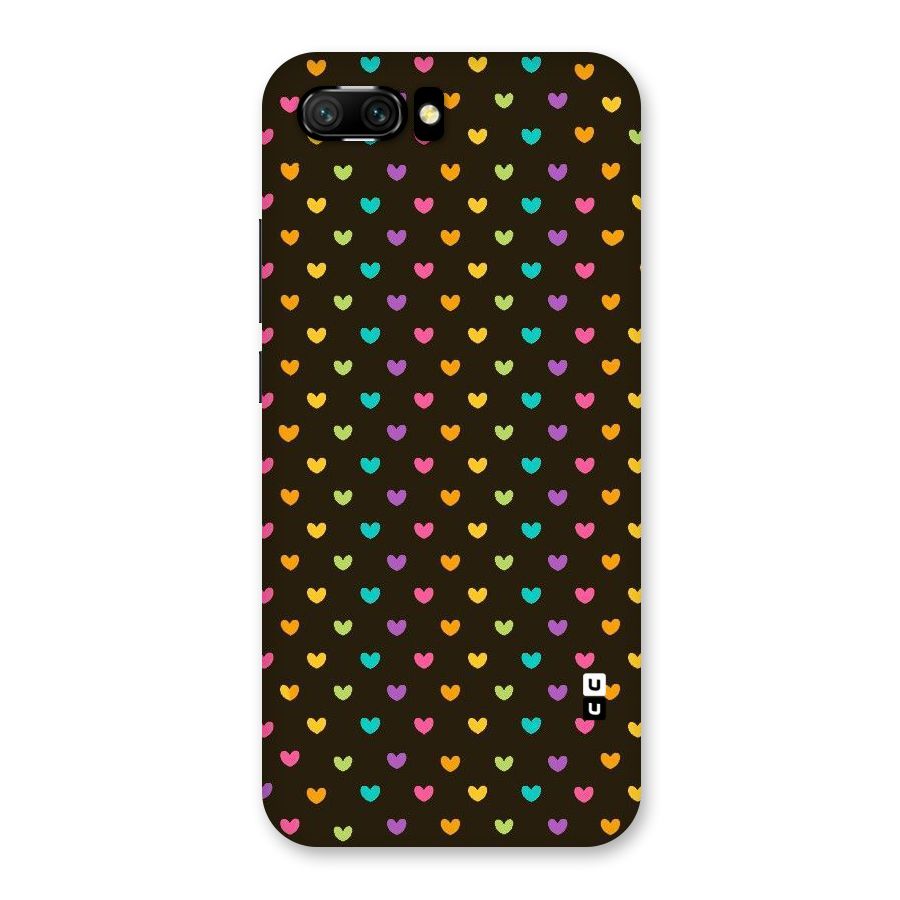 Rainbow Hearts Back Case for Honor 10