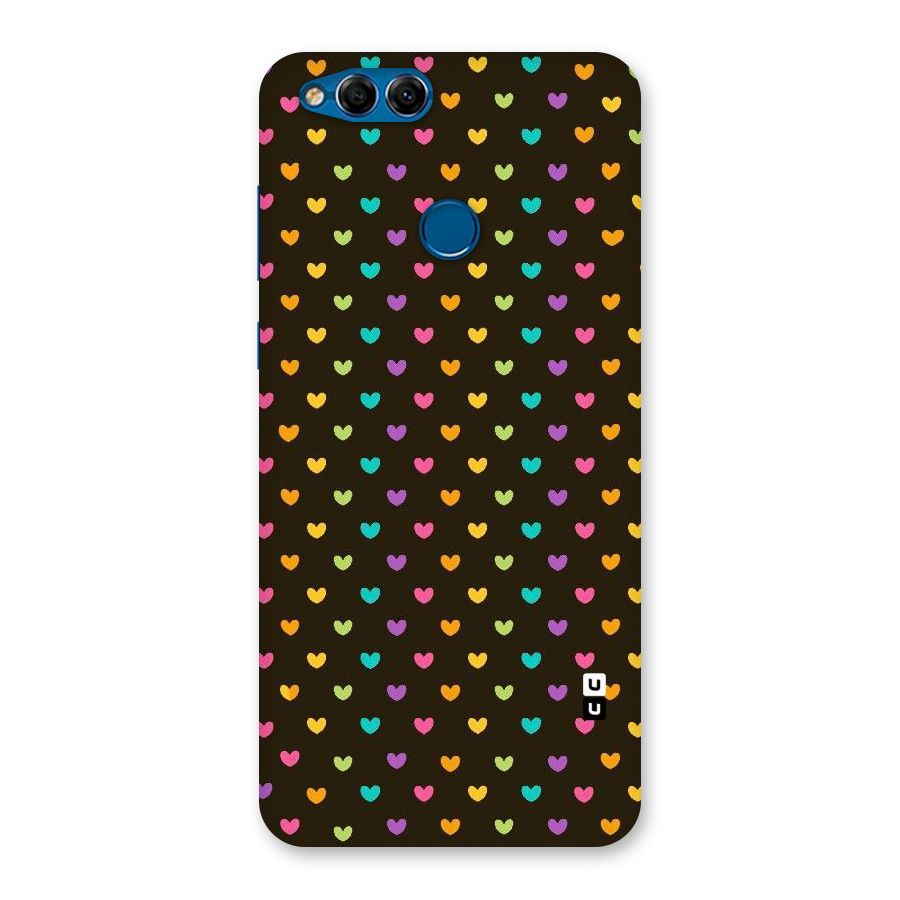 Rainbow Hearts Back Case for Honor 7X