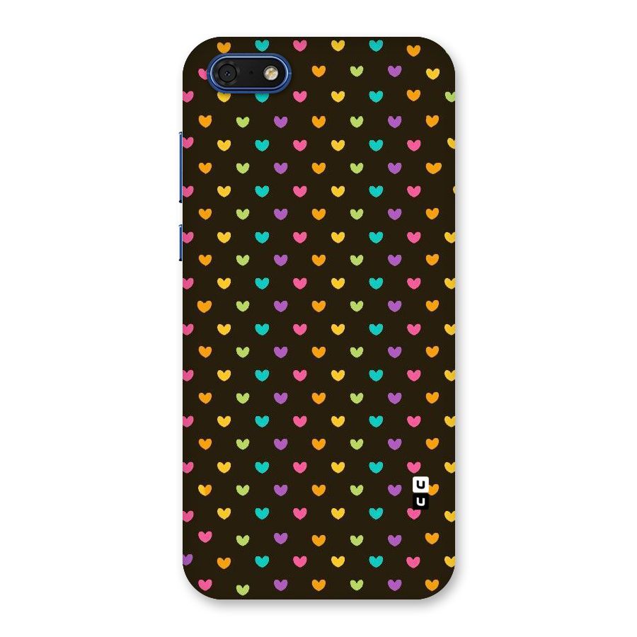 Rainbow Hearts Back Case for Honor 7s