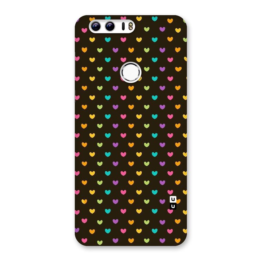Rainbow Hearts Back Case for Honor 8