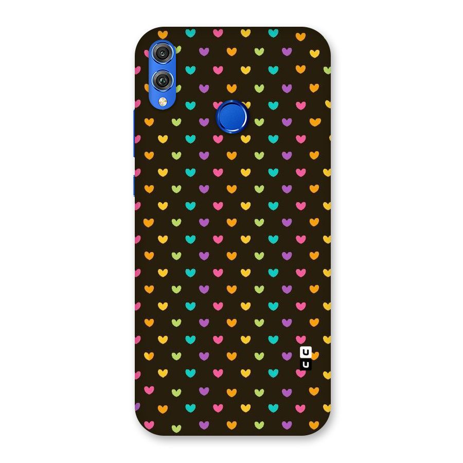 Rainbow Hearts Back Case for Honor 8X