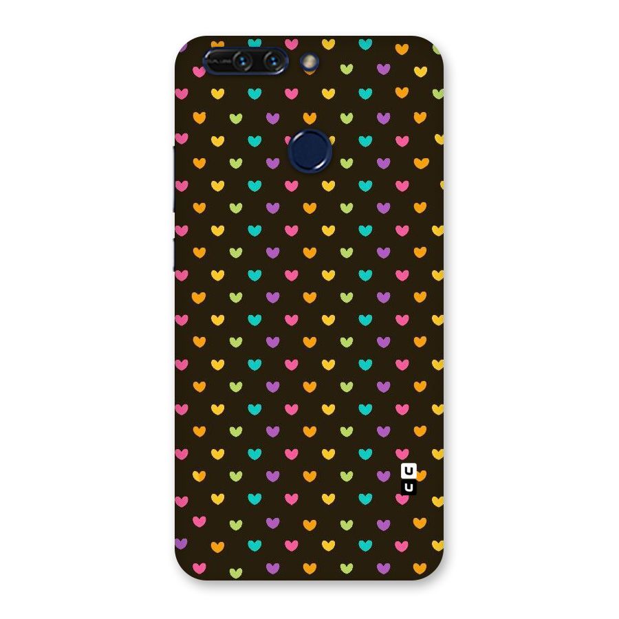 Rainbow Hearts Back Case for Honor 8 Pro