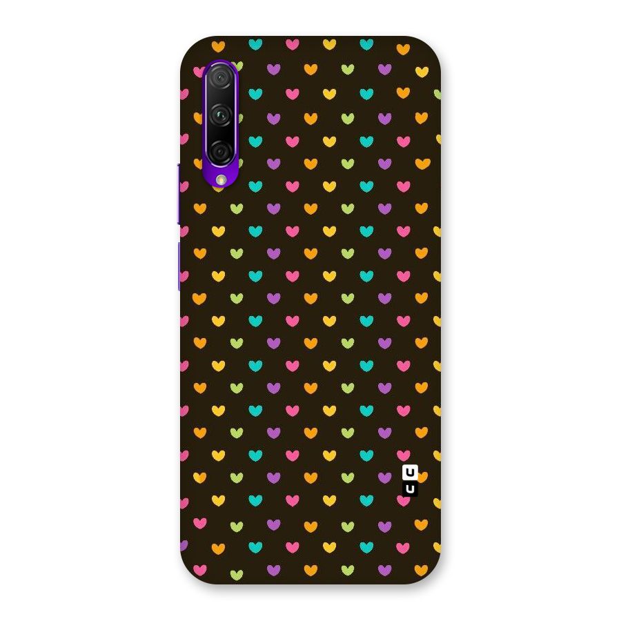 Rainbow Hearts Back Case for Honor 9X Pro