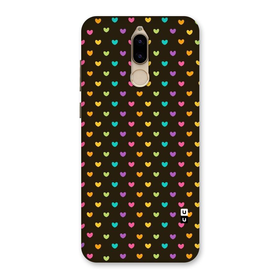 Rainbow Hearts Back Case for Honor 9i