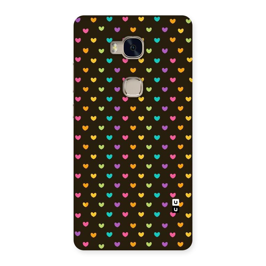 Rainbow Hearts Back Case for Huawei Honor 5X