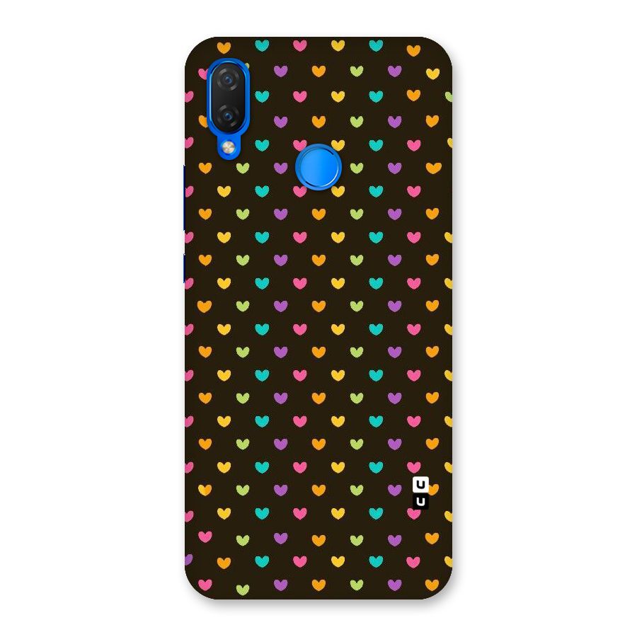 Rainbow Hearts Back Case for Huawei P Smart+