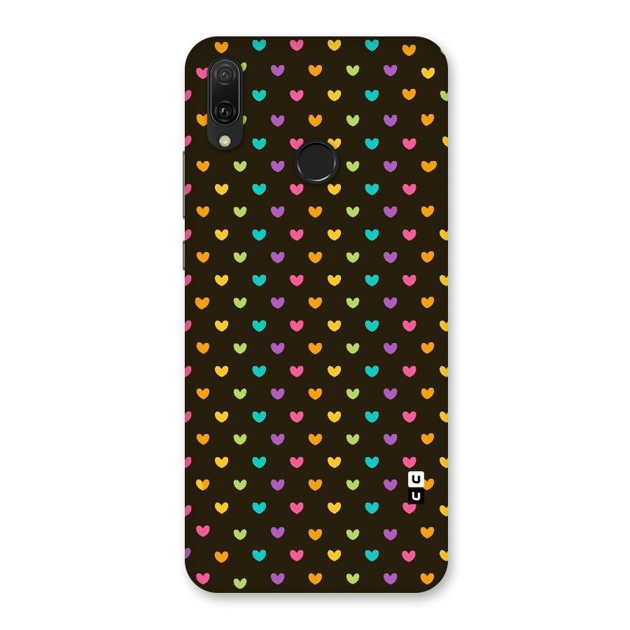 Rainbow Hearts Back Case for Huawei Y9 (2019)