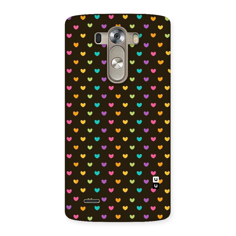 Rainbow Hearts Back Case for LG G3