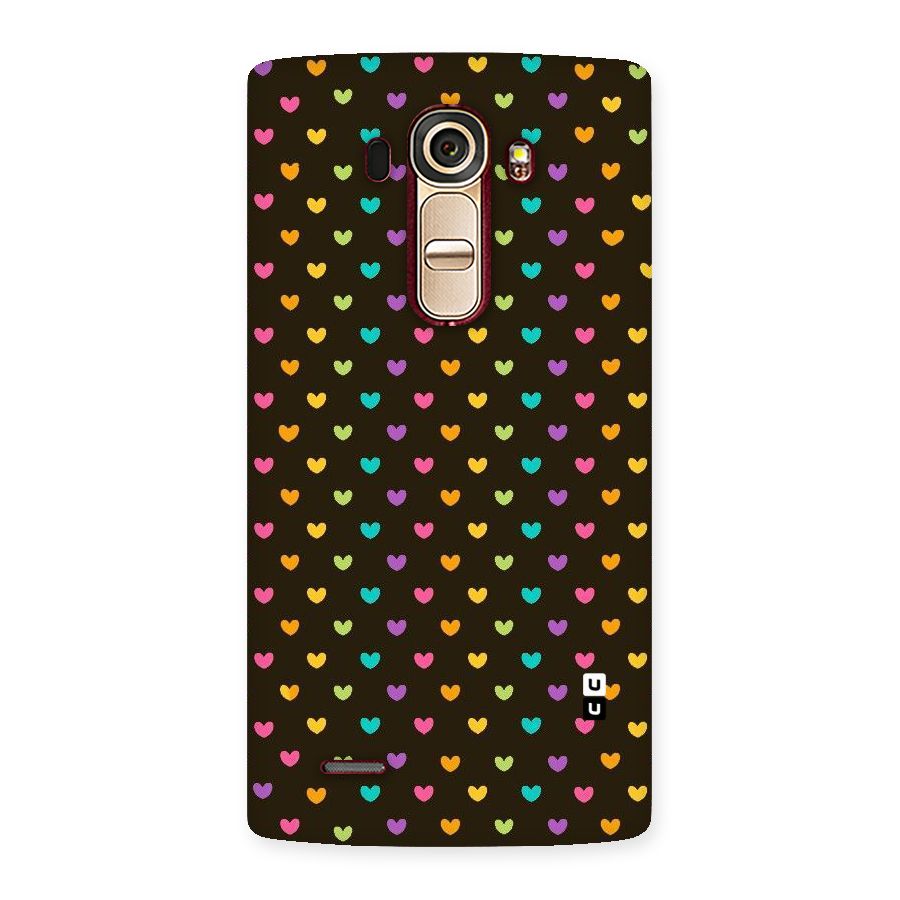 Rainbow Hearts Back Case for LG G4