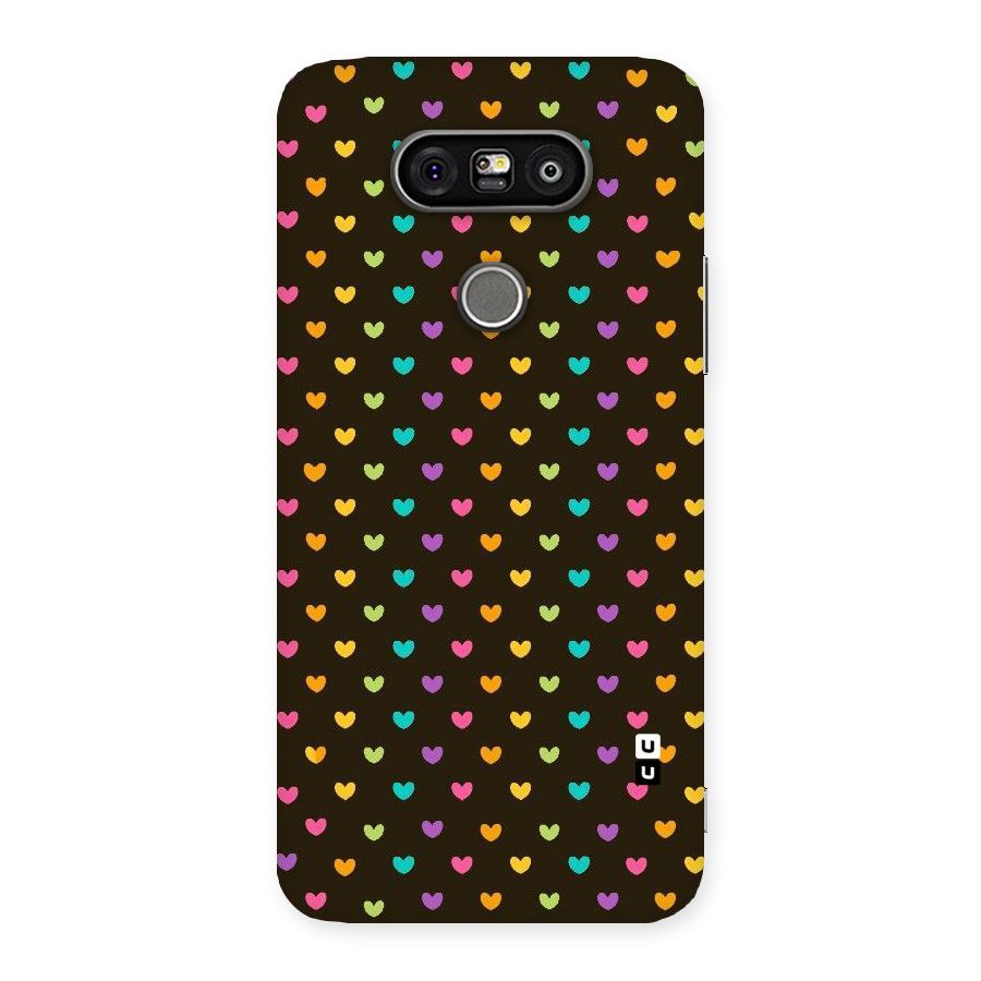 Rainbow Hearts Back Case for LG G5